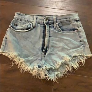 Kancan distressed shorts